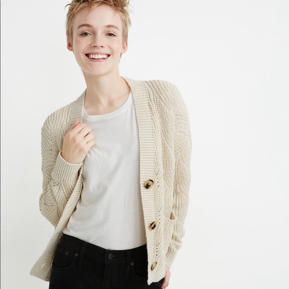 Madewell Hillview Cardigan Sweater - Picture 3 of 6